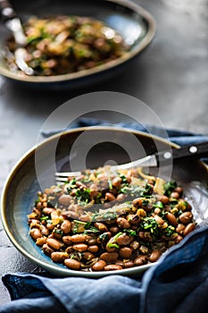 Traditional georgian food lobio