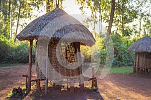 Traditional granary of Kenyan people