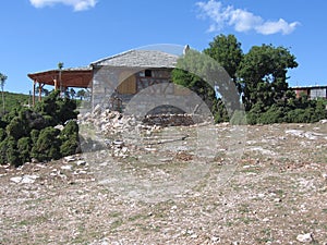 Traditional greece house in Theologos (thassos)
