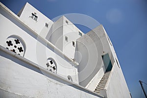 Traditional greek church in Tinos, Greece