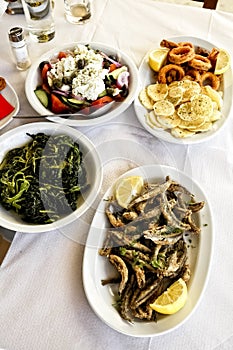 Traditional Greek food