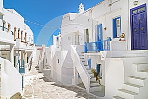 Traditional greek house on Sifnos island