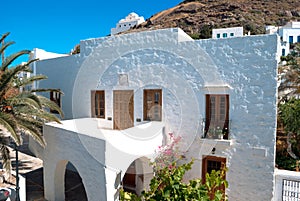Traditional greek house on Sifnos island