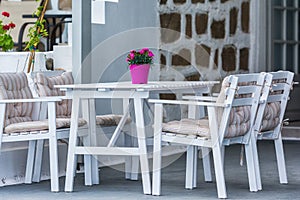 Traditional Greek tavern, Milos Greece