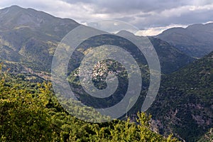 Traditional greek village Syrrako Epirus, Greece.