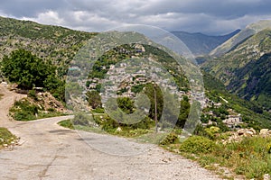 Traditional greek village Syrrako Epirus, Greece