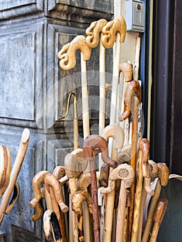 Traditional Greek Walking Sticks