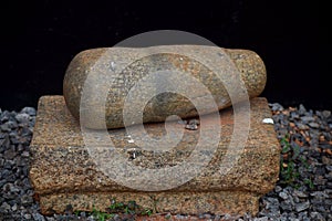 Traditional grinding stone