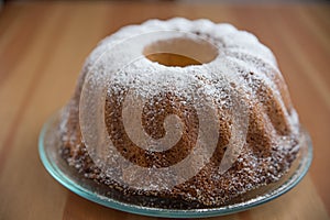 Traditional Gugelhupf Sponge Cake