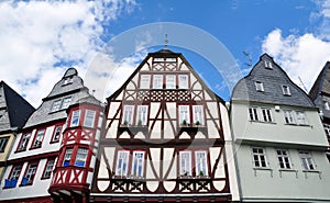 Traditional half-timbered houses in Limburg, Germany