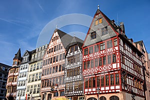 Traditional half-timbered houses