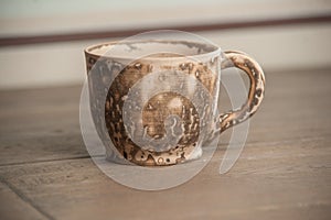 Traditional handcrafted mug