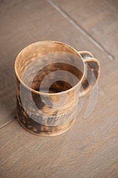 Traditional handcrafted mug