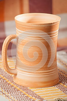 Traditional handcrafted mug