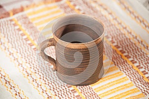 Traditional handcrafted mug