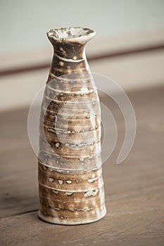 Traditional handcrafted vase