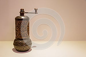 Traditional handmade old spice grinder from Bosnia