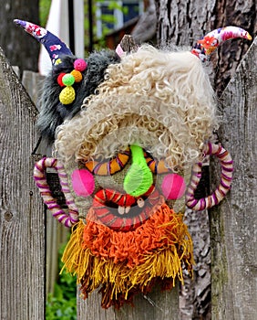 Traditional handmade mask