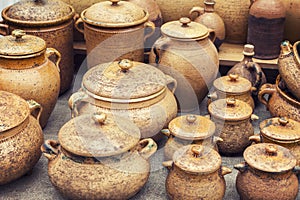 Traditional handmade pottery