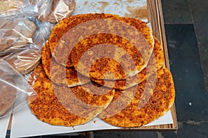 Traditional Hatay Pepper Bread