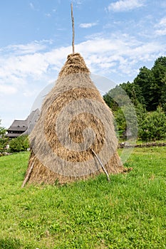 Traditional Hay Pile