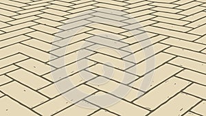 Traditional Herringbone Paving Pattern, vector design Generative AI