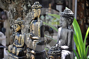 Traditional Hindu sculptures in Bali.