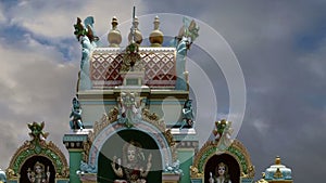 Traditional Hindu temple, South India, Kerala