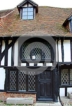 Traditional historic Tudor house in Rye.