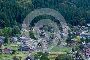 Traditional and Historical Japanese village Shirakawago