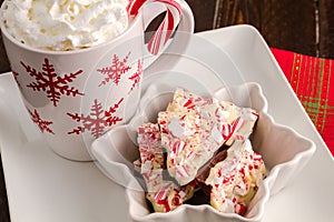 Traditional Holiday Chocolate Peppermint Bark