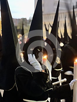 Traditional Holy Week Procession in Spain