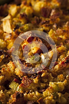 Traditional Homemade Cornbread Stuffing