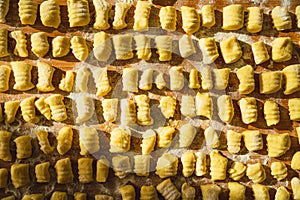 traditional homemade italian gnocchi fresh pasta