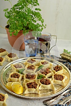 Traditional Homemade Lebanese Meat Pies - Sfeeha