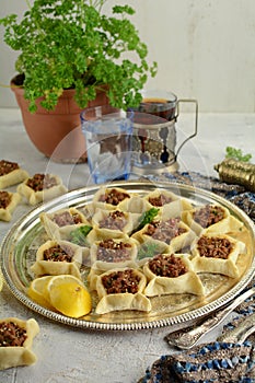 Traditional Homemade Lebanese Meat Pies - Sfeeha