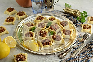 Traditional Homemade Lebanese Meat Pies - Sfeeha