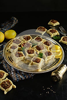 Traditional Homemade Lebanese Meat Pies - Sfeeha