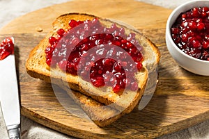 Traditional Homemade Lingonberry Jam