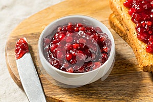 Traditional Homemade Lingonberry Jam