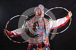 Traditional Hoop Dancer