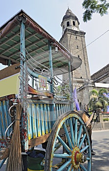 Traditional horse and cart, Manila