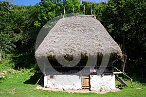 Traditional house in Apuseni Mountains. photo
