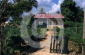 Traditional house Dominican republic