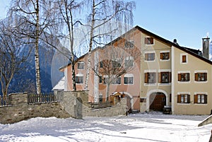 Traditional house in Engadin