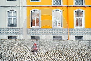 A traditional house facade, Portugal