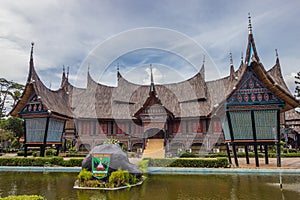 The traditional house of Indonesia, Replica traditional house we