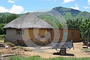 Traditional House in Lesotho