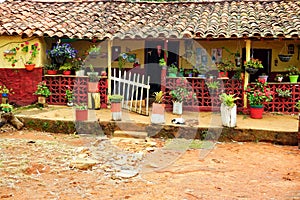 Traditional House in Mesa de los Santos, Colombia