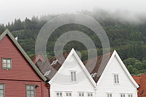 Traditional house Norway Bergen